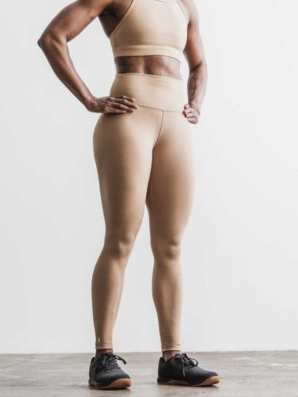 NOBULL Matte Sand High-Rise Leggings 28" NWT Size Small